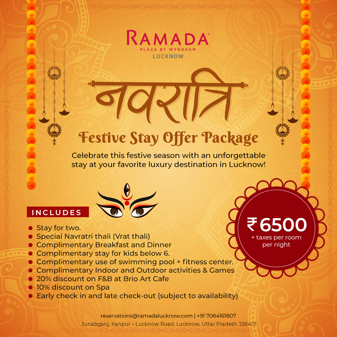 The Best Navratri Stay Offer Package in Lucknow